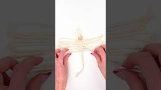 Macrame Christmas Tree  DIY Macrame Christmas Ornaments🌲 🎄 [upl. by Plath]