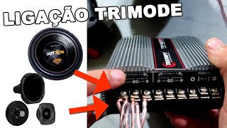 APROVEITE 100 SEU AMPLIFICADOR  LIGAÇÃO TRIMODE [upl. by Kironde194]