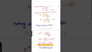 Relation Between Energy and Momentum  STR  CSIR NET [upl. by Hesther]