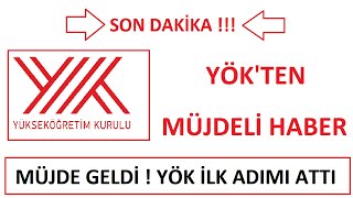 SON DAKİKA YÖK MÜJDESİ  İLK ADIM ATILDI  ÜNİVERSİTELER ARASI TAYİN YAPILABİLECEK BECAYİŞ [upl. by Treblih]