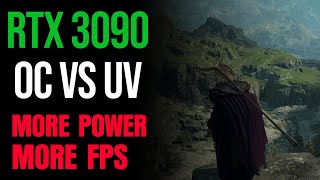 RTX 3090 UV VS OC With 4 Games Tested [upl. by Pavla]