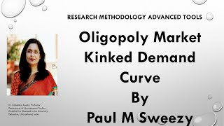 Oligopoly Market Kinked Demand Curveoligopolymarketsellerbuyer [upl. by Aztiley]