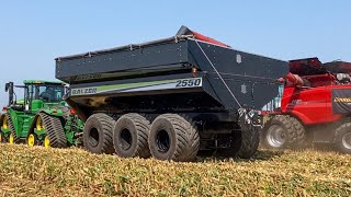 Farm Progress Show Corn Harvest Demos [upl. by Fulbright914]