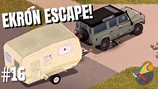 Ekron Escape  Lets Play Modded Project Zomboid  Ep16  Build 4150 [upl. by Aylad826]