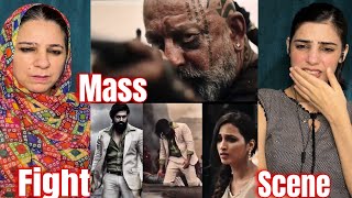 KGF 2 Adheera Shoots Rocky amp Mass Fight Scene  Pakistani Reaction kgf kgf2 yash rockybhai [upl. by Lennor]