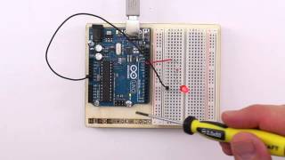 Arduino Einsteiger Projekt LED ansteuern [upl. by Ielirol]