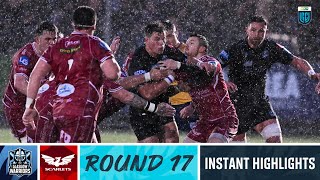 Glasgow Warriors v Scarlets  Instant Highlights  Round 17  URC 202223 [upl. by Airtap992]