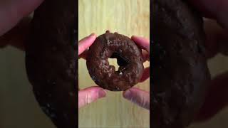 77 Calorie High Protein Chocolate Covered Cake Donut [upl. by Alica]