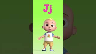 Learn ABC  J is for jump ⬆️ cartoon foryou shorts viralvideo youtubeshorts [upl. by Aneroc546]