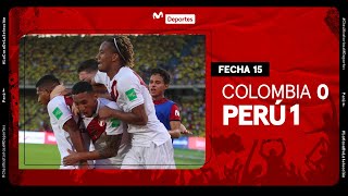 COLOMBIA vs PERÚ 01 RESUMEN y GOL  FECHA 15  CLASIFICATORIAS QATAR 2022 🇨🇴⚽🇵🇪 [upl. by Kcirdneh639]