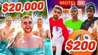 SIDEMEN 20000 VS 200 HOTEL EUROPE EDITION [upl. by Ellierim794]