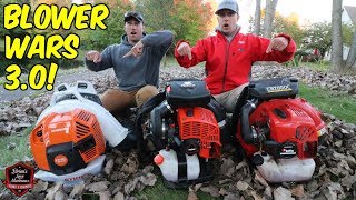 Blower Wars 30 Testing The New STIHL BR800 amp ECHO PB8010 Backpack Blowers [upl. by Yclehc925]