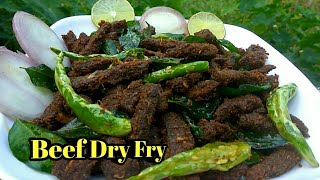 റെസ്റ്റോറന്റ് സ്റ്റൈൽ ബീഫ് ഡ്രൈ ഫ്രൈ Beef Dry Fry BDF Kerala Style Aalayams Kitchen [upl. by Tare694]