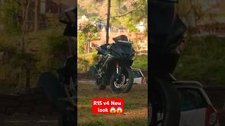 New super bike R15 v4 Black New look😱😱 [upl. by Diet]