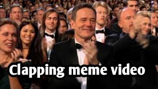 No Copyright Clapping Meme Template Video [upl. by Idnaj]