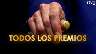 TODOS LOS PREMIOS  Lotería de Navidad 2022 [upl. by Ditzel]