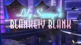 Lily Savages Blankety Blank Intro [upl. by Yelram]