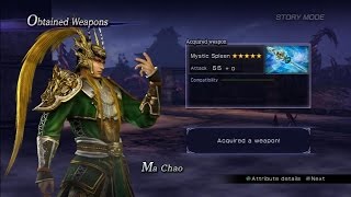 Warriors Orochi 3 Ultimate  Ma Chao Mystic Weapon Guide [upl. by Zavras550]