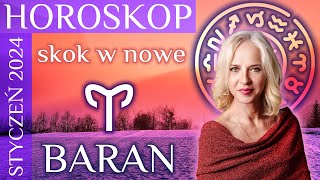 BARAN  horoskop na styczeń 2024 [upl. by Dominus]