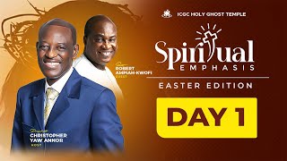 Spiritual Emphasis Easter Edition  Day 1  26th March 2024 [upl. by Olihs585]