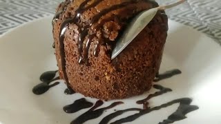 BROWNIE FACIL AL MICROONDAS EN 5 MIN recetas receta [upl. by Harriott]