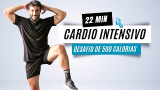 TREINO INTERVALADO DE ALTA INTENSIDADE  queima de gordura em casa completa sem equipamentos HIIT [upl. by Noivaz]