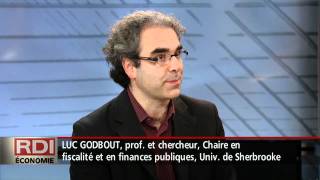 RDI Économie  Entrevue Luc Godbout [upl. by Enilraep]