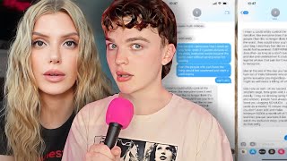 alissa violet leaks tana mongeau texts [upl. by Ehttam]