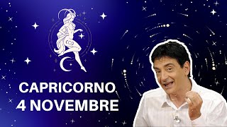 Capricorno ♑️ LOroscopo di Paolo Fox  4 Novembre 2024  Un Lunedì piacevole [upl. by Shipman]