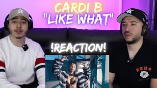 Cardi B  Like What Freestyle MUSIC VIDEO REACTION [upl. by Ainnat948]