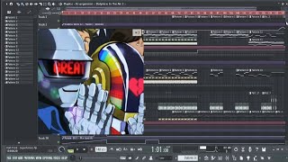 Daft Punk  Superheroes FL Studio Full Remake  FLP [upl. by Hess]