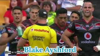 All Trys Warriors v Knights Round 4 2016  No Anoying Music Genuine Commentary [upl. by Kareem831]