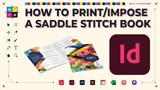 How to Impose a Saddle Stitch Booklet via Print Booklet in InDesign [upl. by Dyan]