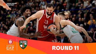 EA7 Emporio Armani MilanZalgiris Kaunas  Round 11 Highlights  202324 Turkish Airlines EuroLeague [upl. by Kcirrez483]