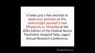 FNPH Yaba Research Conferences Extension of Abstract Submission Deadline [upl. by Etrem]