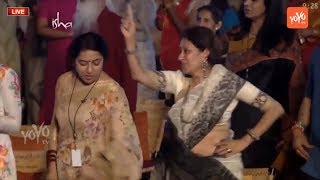 Actress Suhasini Maniratnam Awesome Dance  Isha Maha Shivaratri 2019  Sadhguru  YOYO TV [upl. by Yeclek597]