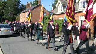 Annual parade of The Leicester Parachute Regimental Association 2019 Somerby [upl. by Murage]