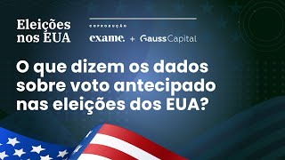 O que dizem os dados sobre voto antecipado nas eleições dos EUA [upl. by Ailemap]