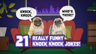 21 Really Funny Knock Knock Jokes That Will Make You LOL 😂 [upl. by Ajuna277]