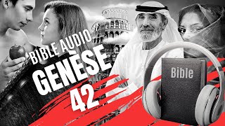 GENÈSE 42  LA BIBLE AUDIO avec textes [upl. by Aynod]