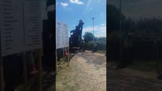 Fowler B6 Crane Engine Wolverhampton Wanderer at the Chickerell Steam and Vintage Show 2019 [upl. by Lemrac]