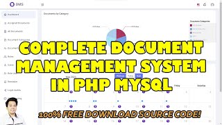 Complete Document Management System in PHP MySQL Free Download Source Code [upl. by Calore984]