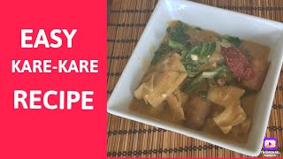 KAREKARE RECIPE  OXTAIL amp TRIPE KAREKARE  Panlasang Pinoy [upl. by Reitrac]