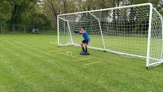 giannis simeonidis goalkeeper training [upl. by Nayarb705]