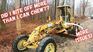 More Problems with the 1960s Galion Road Grader restoration Pt8 [upl. by Hanfurd]