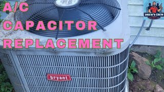 AC Capacitor Replacement  Air Conditioning [upl. by Siger]