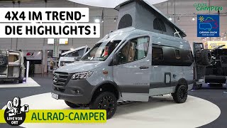 Caravan Salon 2024  Allrad liegt im Trend  Offroadhighlights  Clever Campen [upl. by Anicul435]