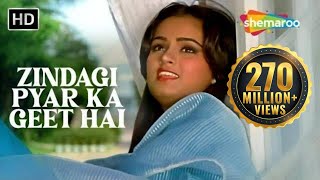 Zindagi Pyar Ka Geet Hai  Lata M  Rajesh Khanna  Souten  HD [upl. by Noda112]