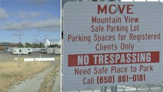 Santa Clara Cos largest safe parking site for people living in vehicles expanding in Mountain View [upl. by Nylknarf]