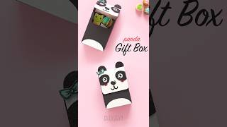 DIY GIFT BOX IDEAS  Gift Ideas  Panda Gift Box [upl. by Roselin]